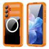 6601200601A-1_8505dacc-6758-43ee-9fe8-f5820c7e7e18 REDPEPPER For Samsung Galaxy S26+ IP68 Waterproof Case Clear Magnetic Phone Cover Orange Galaxy S26+ by The Case Factory
