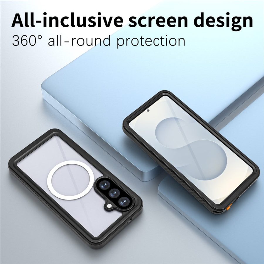 6601200603A-7 REDPEPPER FS Series For Samsung Galaxy S26 IPX8 Waterproof Case PC TPU PET Clear Magnetic Phone Cover by The Case Factory