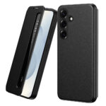 For Samsung Galaxy S26 / S26 Pro Case Smart View Window Leather Phone Cover Black by The Case Factory