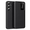6601202391C-1 For Samsung Galaxy S26+ Case with Card Holder Smart View Window Leather Phone Cover Black Galaxy S26+ by The Case Factory