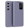 6601202391E-1 For Samsung Galaxy S26+ Case with Card Holder Smart View Window Leather Phone Cover Light Purple Galaxy S26+ by The Case Factory