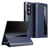 6601202502C-1 For Samsung Galaxy Z Fold5 5G Case Smart View Window Leather Phone Cover Sapphire Galaxy Z Fold5 by The Case Factory