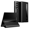 6601202503A-1 For Samsung Galaxy Z Fold4 5G Case Smart View Window Leather Phone Cover by The Case Factory