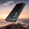 6601202503A-7 For Samsung Galaxy Z Fold4 5G Case Smart View Window Leather Phone Cover by The Case Factory