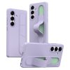 6601202670B-1 For Samsung Galaxy S26 / S26 Pro Case Customizable Smart Key Control Wristband Kickstand PC + Silicone Phone Cover Purple by The Case Factory