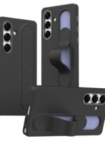 For Samsung Galaxy S26+ Case Customizable Smart Key Control Wristband Kickstand PC + Silicone Phone Cover Black Galaxy S26+ by The Case Factory