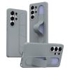 6601202672C-1 For Samsung Galaxy S26 Ultra Case Customizable Smart Key Control Wristband Kickstand PC + Silicone Phone Cover Grey Galaxy S26 Ultra by The Case Factory