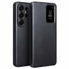 6601202772A-1_40dc2721-d25f-4fb8-a703-a282beb905e4 QIALINO For Samsung Galaxy S26 Ultra Wallet Case Genuine Leather Flip Phone Cover with Smart View Window Black Galaxy S26 Ultra by The Case Factory
