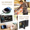 101130092C-11 CASEME For iPhone 13 Pro Case 2-in-1 Detachable Magnetic Zipper Wallet Vegan Leather Flip Cover
