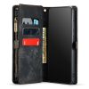 101244705A-5 CASEME For Samsung Galaxy S22 Case 2-in-1 Detachable Magnetic Zipper Wallet Vegan Leather Flip Cover