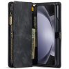 6601105874E-3 CASEME For Samsung Galaxy Z Fold6 Case 2-in-1 Detachable Magnetic Zipper Wallet Vegan Leather Flip Cover