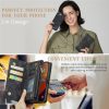 6601114863C-10 CASEME For iPhone 16 Pro Case 2-in-1 Detachable Magnetic Zipper Wallet Vegan Leather Flip Cover