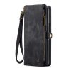 6601117178D-11 CASEME For Google Pixel 9 Pro XL Case 2-in-1 Detachable Magnetic Zipper Wallet Vegan Leather Flip Cover