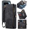 6601117178D-1_684e4439-60b1-4b8f-a71e-b4887e955eae CASEME For Google Pixel 9 Pro XL Case 2-in-1 Detachable Magnetic Zipper Wallet Vegan Leather Flip Cover