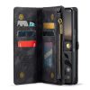 6601117178D-2 CASEME For Google Pixel 9 Pro XL Case 2-in-1 Detachable Magnetic Zipper Wallet Vegan Leather Flip Cover