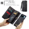 6601117178D-9 CASEME For Google Pixel 9 Pro XL Case 2-in-1 Detachable Magnetic Zipper Wallet Vegan Leather Flip Cover