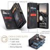 6601117179C-4 CASEME For Google Pixel 9 / Pixel 9 Pro Case 2-in-1 Detachable Magnetic Zipper Wallet Vegan Leather Flip Cover