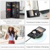 6601117179C-8 CASEME For Google Pixel 9 / Pixel 9 Pro Case 2-in-1 Detachable Magnetic Zipper Wallet Vegan Leather Flip Cover