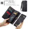 6601117179C-9 CASEME For Google Pixel 9 / Pixel 9 Pro Case 2-in-1 Detachable Magnetic Zipper Wallet Vegan Leather Flip Cover