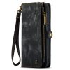 660114813E-9 CASEME For iPhone 14 Pro Case 2-in-1 Detachable Magnetic Zipper Wallet Vegan Leather Flip Cover