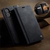 CASEME For iPhone 16 Plus Case RFID Blocking Wallet Calf Texture Vegan Leather Flip Cover