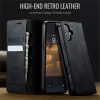 CASEME For iPhone 16 Plus Case RFID Blocking Wallet Calf Texture Vegan Leather Flip Cover