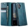 CASEME For iPhone 16 Plus Case RFID Blocking Wallet Calf Texture Vegan Leather Flip Cover