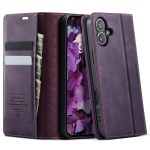 CASEME For iPhone 16 Plus Case RFID Blocking Wallet Calf Texture Vegan Leather Flip Cover