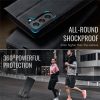 CASEME For Samsung Galaxy S22 Case RFID Blocking Wallet Calf Texture Vegan Leather Flip Cover