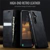 CASEME For Samsung Galaxy S25 / Galaxy S24 Case RFID Blocking Wallet Calf Texture Vegan Leather Flip Cover
