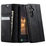 CASEME For Samsung Galaxy S25+ / Galaxy S24+ Case RFID Blocking Wallet Calf Texture Vegan Leather Flip Cover