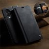 CASEME For Samsung Galaxy S25 Edge Case RFID Blocking Wallet Calf Texture Vegan Leather Flip Cover
