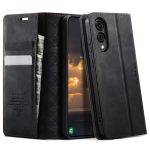 CASEME For Samsung Galaxy S25 Edge Case RFID Blocking Wallet Calf Texture Vegan Leather Flip Cover