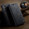 6601159803B-11 CASEME For Samsung Galaxy S23 FE Case RFID Blocking Wallet Calf Texture Vegan Leather Flip Cover