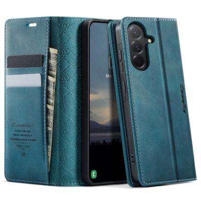 6601159812A-1 CASEME For Samsung Galaxy A36 Case RFID Blocking Wallet Calf Texture Vegan Leather Flip Cover