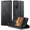 CASEME For Samsung Galaxy A56 Case RFID Blocking Wallet Calf Texture Vegan Leather Flip Cover
