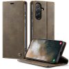 CASEME For Samsung Galaxy A56 Case RFID Blocking Wallet Calf Texture Vegan Leather Flip Cover
