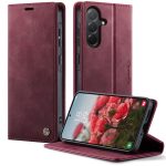 CASEME For Samsung Galaxy A56 Case RFID Blocking Wallet Calf Texture Vegan Leather Flip Cover