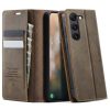 6601160114B-1 CASEME For Samsung Galaxy S23 Case RFID Blocking Wallet Calf Texture Vegan Leather Flip Cover