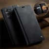 6601160460A-11 CASEME For Samsung Galaxy S23+ Case RFID Blocking Wallet Calf Texture Vegan Leather Flip Cover