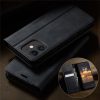 6601160820A-10 CASEME For iPhone 12 Mini Case RFID Blocking Wallet Calf Texture Vegan Leather Flip Cover