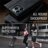 6601160821A-6 CASEME For iPhone 12 Pro Max Case RFID Blocking Wallet Calf Texture Vegan Leather Flip Cover
