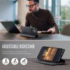 CASEME For iPhone 13 Case RFID Blocking Wallet Calf Texture Vegan Leather Flip Cover