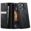 CASEME For iPhone 13 Pro Max Case RFID Blocking Wallet Calf Texture Vegan Leather Flip Cover