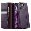 6601160828E-1 CASEME For iPhone 13 Pro Case RFID Blocking Wallet Calf Texture Vegan Leather Flip Cover