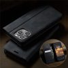 CASEME For iPhone 16 Pro Max Case RFID Blocking Wallet Calf Texture Vegan Leather Flip Cover
