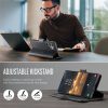 CASEME For Samsung Galaxy S23 Ultra Case RFID Blocking Wallet Calf Texture Vegan Leather Flip Cover