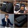 6601166406A-12 CASEME iPhone 17e / 16e Case 2-in-1 Detachable Wallet Vegan Leather Flip Cover - Compatible with MagSafe