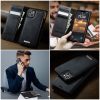 6601166408A-12 CASEME iPhone 15 Case 2-in-1 Detachable Wallet Vegan Leather Flip Cover - Compatible with MagSafe