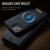 CASEME iPhone 15 Plus / iPhone 14 Plus Case 2-in-1 Detachable Wallet Vegan Leather Flip Cover - Compatible with MagSafe